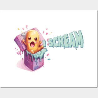 Just an I scream Posters and Art